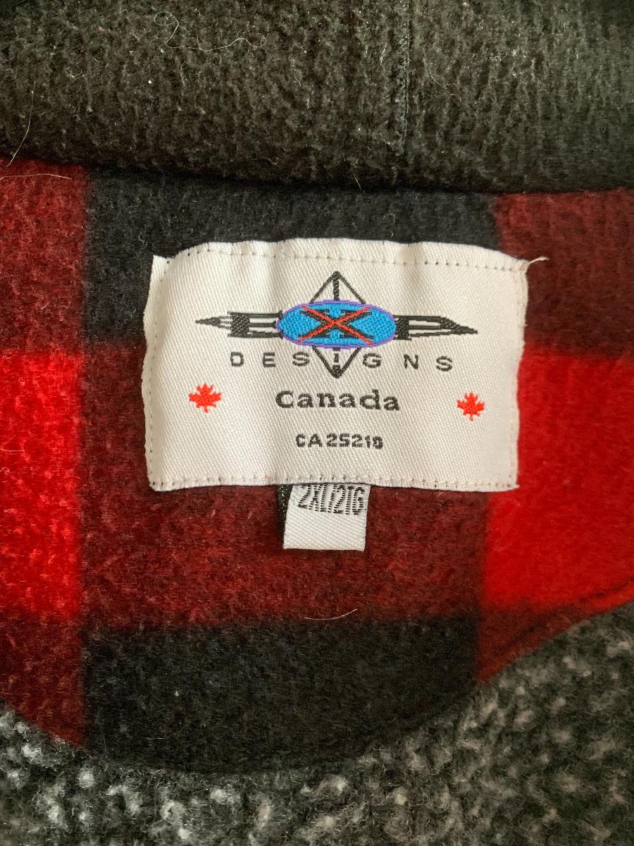 Kostkovaná bunda fleecová VICTORIA CANADA - Oblečení, obuv a doplňky