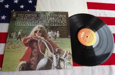 ⚠️ LP: JANIS JOPLIN - GREATEST HITS, Original England pressing 1972/3