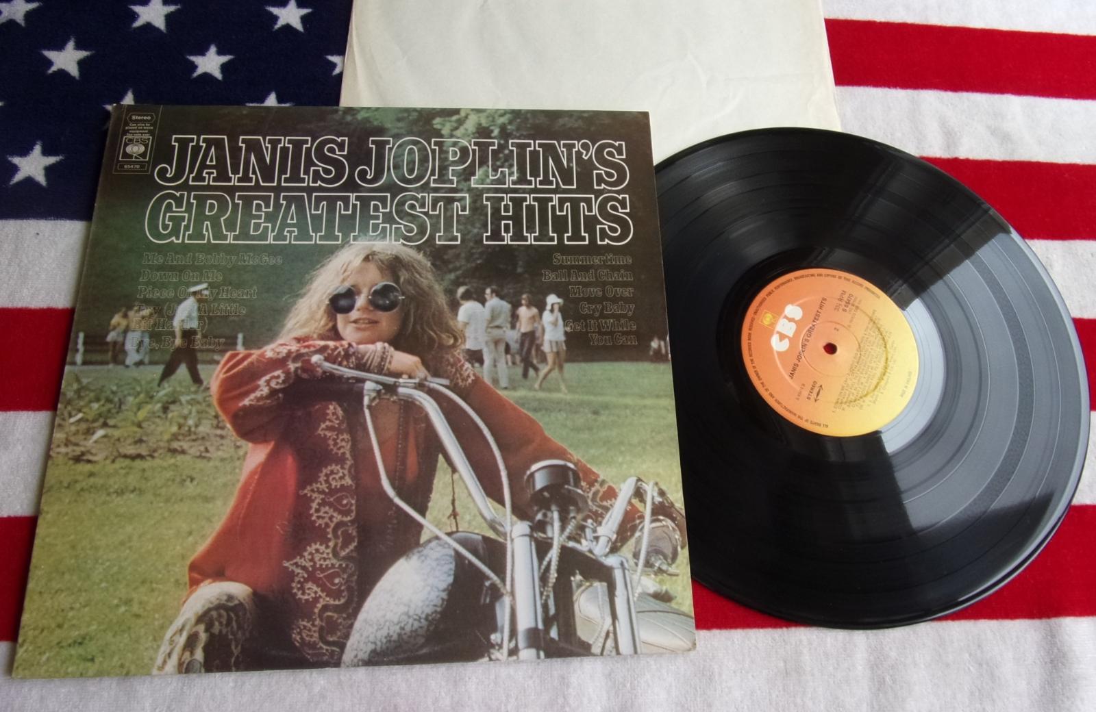 ⚠️ LP: JANIS JOPLIN - GREATEST HITS, Original England pressing 1972/3 - LP / Vinylové desky