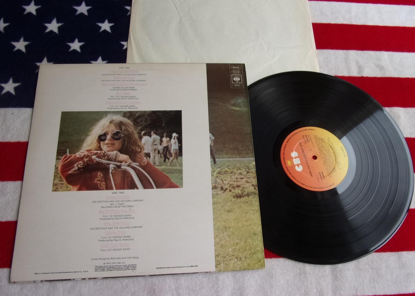 ⚠️ LP: JANIS JOPLIN - GREATEST HITS, Original England pressing 1972/3 - LP / Vinylové desky