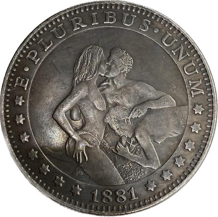 E Pluribus Unum Medaile S Aktem One Dollar 1881 Aukro