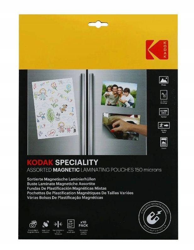 Laminovací fólie Magnetické, tři velikost A4, 10x15, 13x18, 10ks Kodak - Podnikání a průmysl