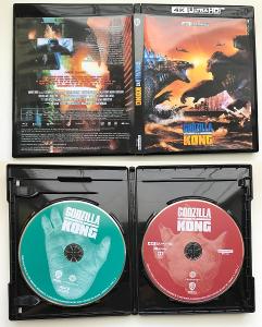 UHD + BD Godzilla ve. King Kong (BD s CZ a UHD bez CZ)
