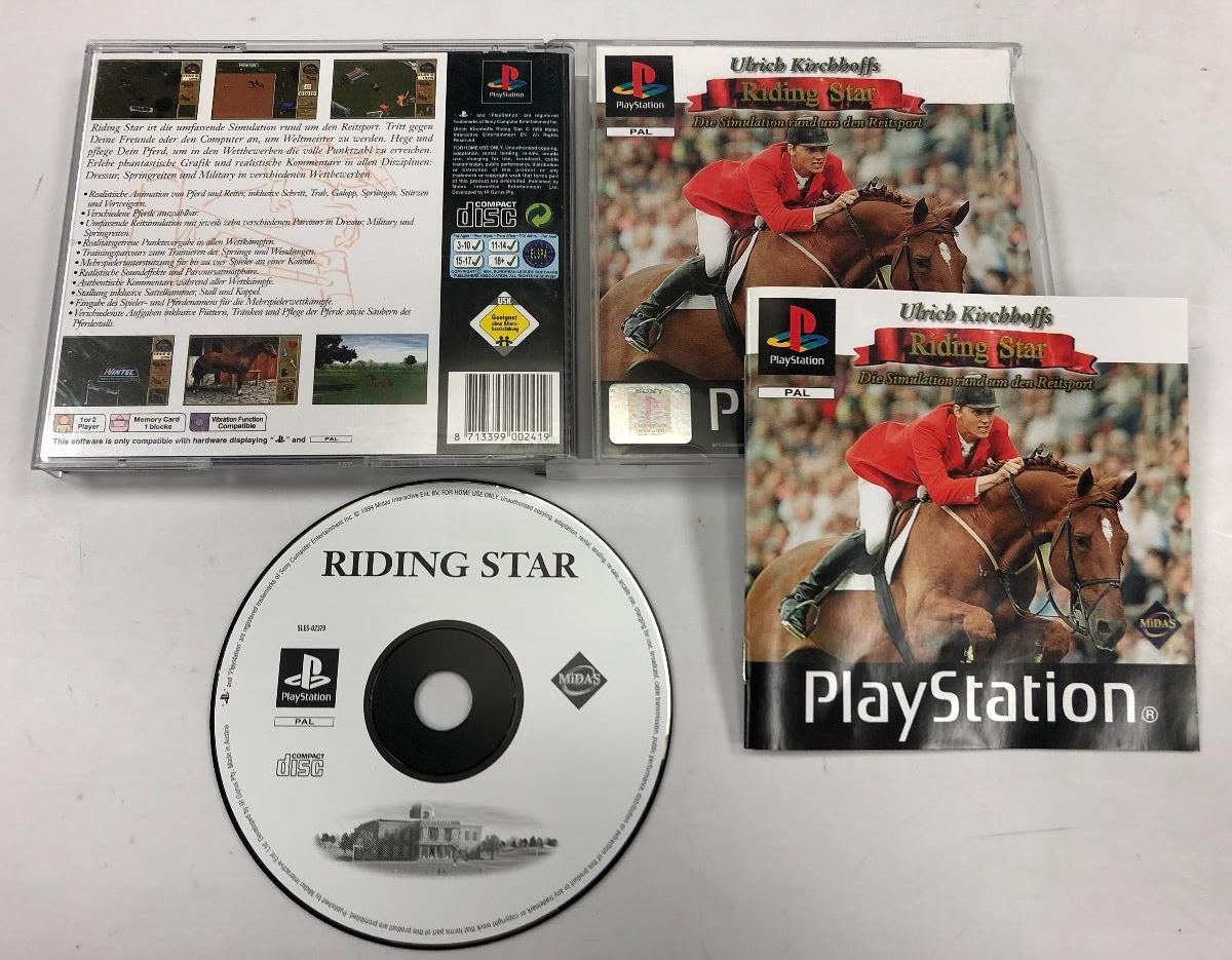 RIDING STAR - hra PS1 (1999) - Hry