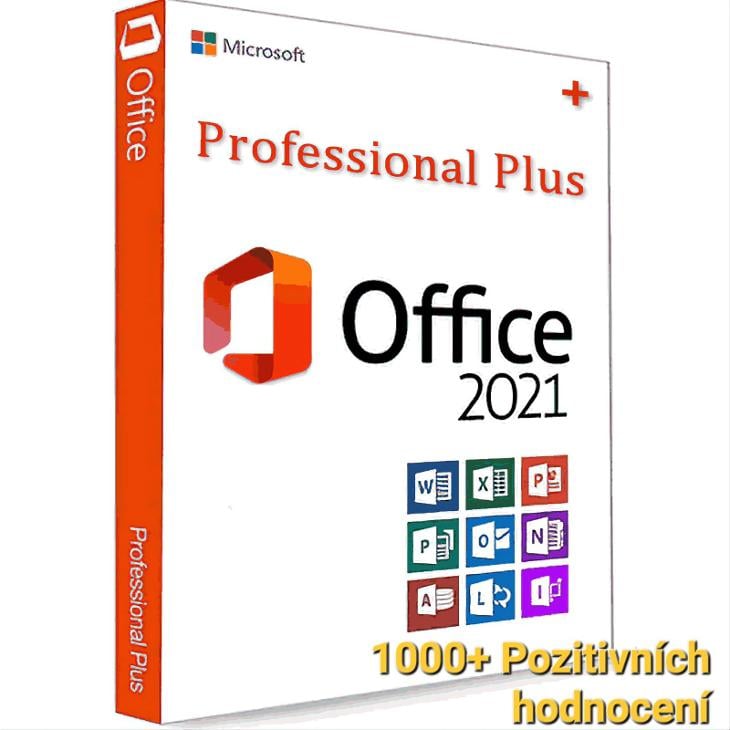 Microsoft Office 2021 ProPlus Doživotní licence - Doručení ihned - Počítače a hry