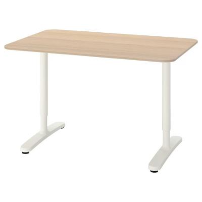 Psací stůl IKEA BEKANT 120x80 cm, dubová dýha