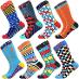 8 párov Zábavných ponožiek BONANGEL/ vel. 39 až 46/ Od 1Kč |076| - Oblečenie, obuv a doplnky
