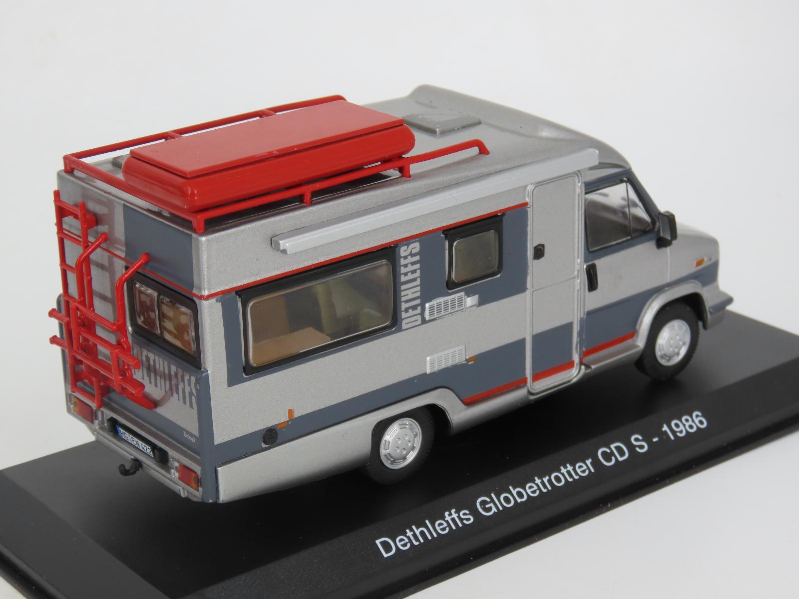 1/43 Camping Car Dethletts Globetrotter 86 Fiat Ducato Citroën C25