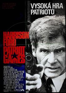 104 - Vysoká hra patriotů 1992 filmový plakát A3 Harrison Ford