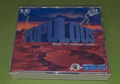 PC Engine Super CD-ROM² hra Populous: The Promised Lands