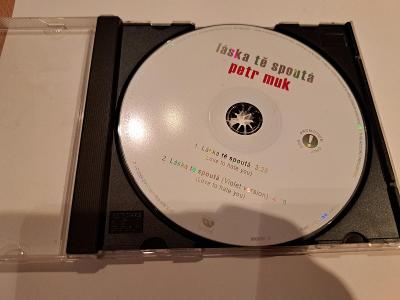 Original CD maxi single - PETR MUK - LÁSKA TĚ SPOUTÁ (bez obalu)