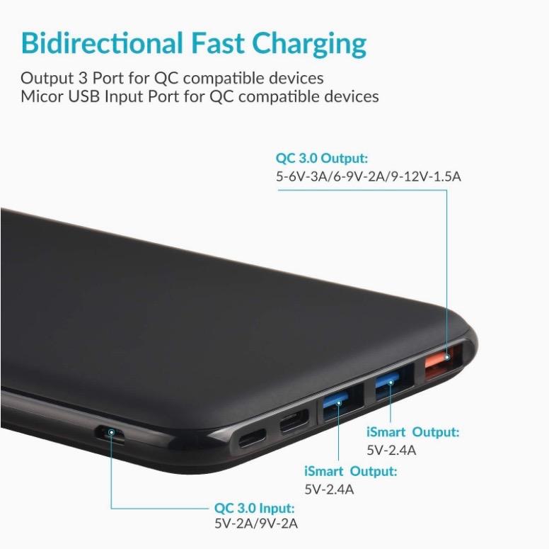 Charmast Power Bank 26800mAh, PD 18W - undefined