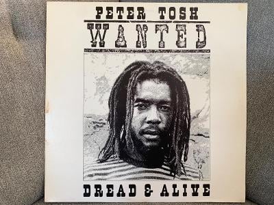 LP PETER TOSH - WANTED DREAD & ALIVE ORIGINÁL 1.PRESS UK 