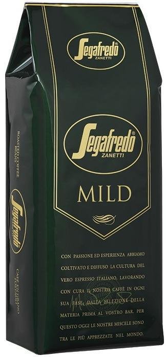 Segafredo Mild zrnková káva 6 x 1 kg