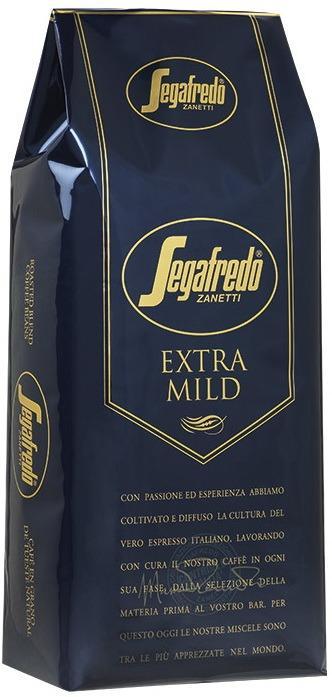 Segafredo Extra Mild zrnková káva 6 x 1 kg