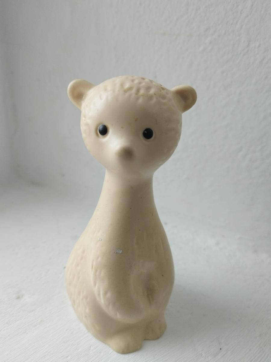 Libuše Niklová- januárna medveď - gumová hračka. - Starožitnosti a umenie