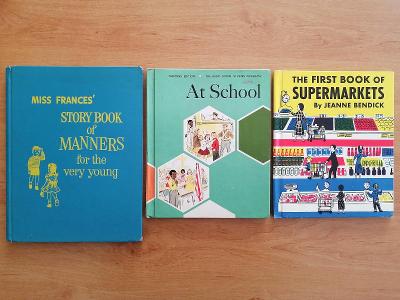Story book of manners | At school | The First Book of Supermarkets