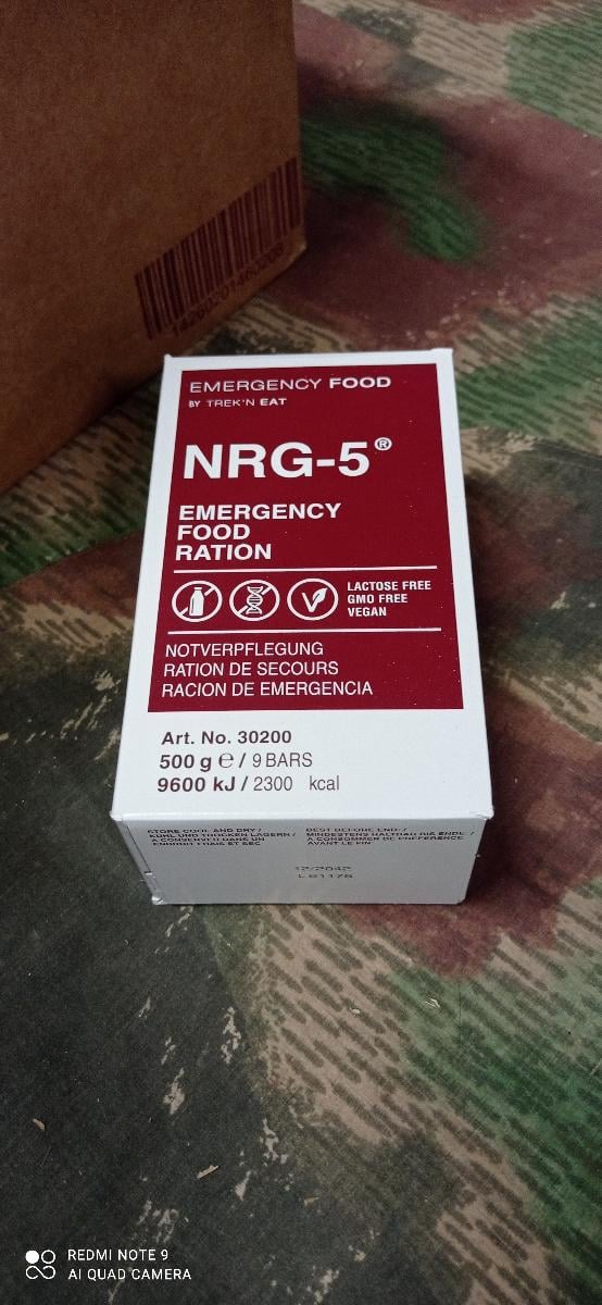 Nouzová 500 g dávka NRG-5 