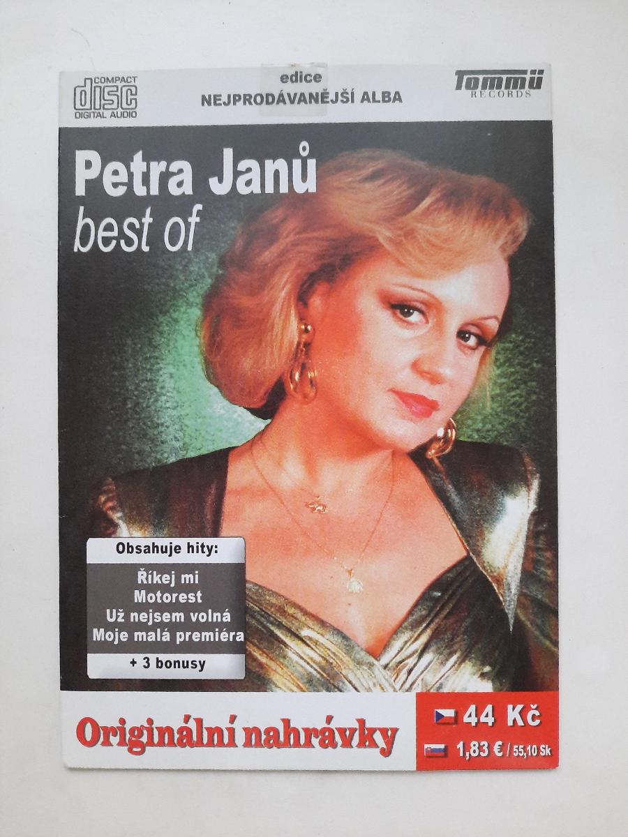 CD - Petra Janů - Best of - NEPOŠKRIABANÉ - Hudba na CD