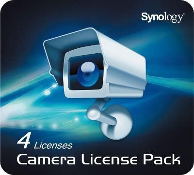 Synology licence pro 4 kamery pro síťová úložiště