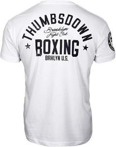 Thumbs Down Boxing tričko. Brooklyn Fight Club Xl