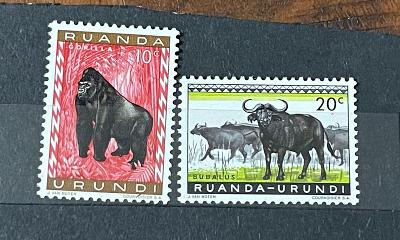 Známky RUANDA - URUNDI.