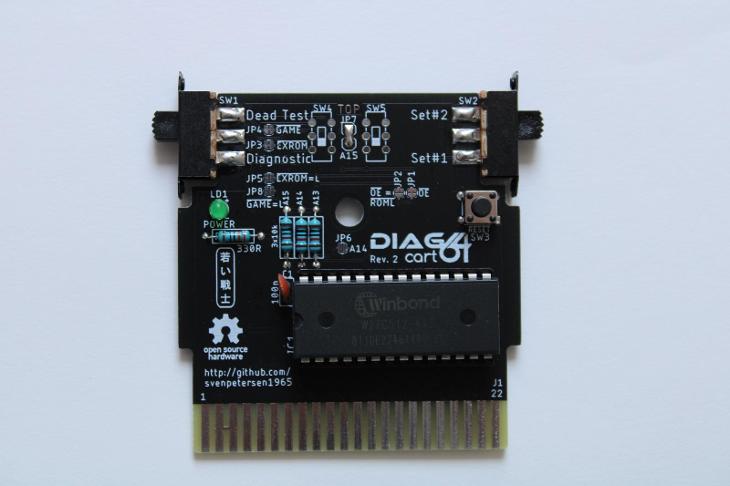 Diag64cart cartridge pre Commodore C64 - Počítače a hry