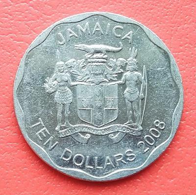 Jamajka 10 dollars 2008