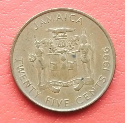 Jamajka 25 cents 1996