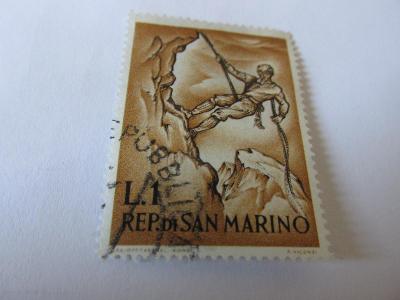 Známky San Marino 1962, Horolezectví, Hory a sport