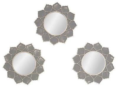 Home affaire dekorativní zrcadlo »PAMBU« 3ks (88547001) G578/8