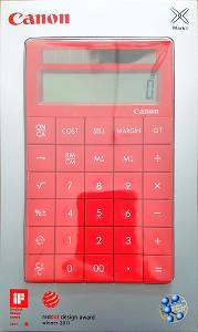 Plně solární designová kalkulačka Canon XMARK I