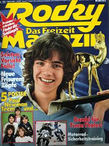 Rocky německý časopis 1980 Teens,T.Thaler,Knack,S.Reaney,Frank Zappa