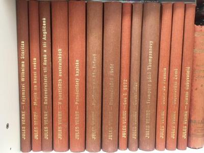 Jules Verne - sbírka 63 románů z vydavatelství Návrat