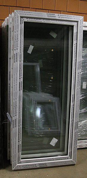 Balkonové dveře 70 x 200  bílé -  skladem