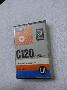 Audio Kazeta BASF LH C120 Cassette Germany