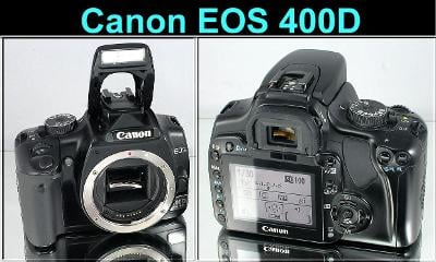 💥 Canon EOS 400D **Digitální zrcadlovka*10.1 Mpix* 👍TOP. 