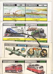 ABC TECH.ATLAS lokomotivy,lode,vojna,zbrane,letadla,zeleznice,kosmos