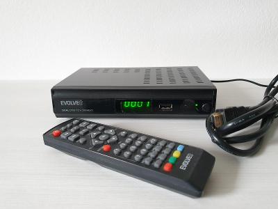 Evolveo Gamma T2 DVB-T2/T (H.265/HEVC) set-top box + HDMI kabel navíc