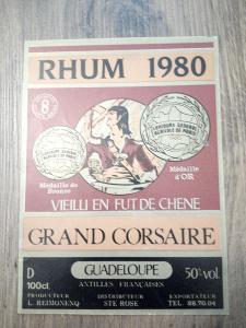 Etiketa - RHUM 1980