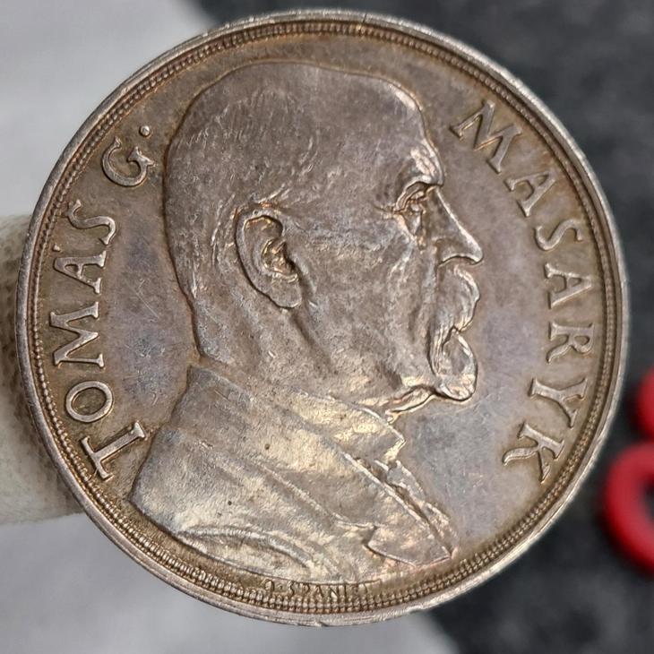 42 mm T.G. Masaryk 1935 Vzacná Pamětní Medaile  - Numismatika