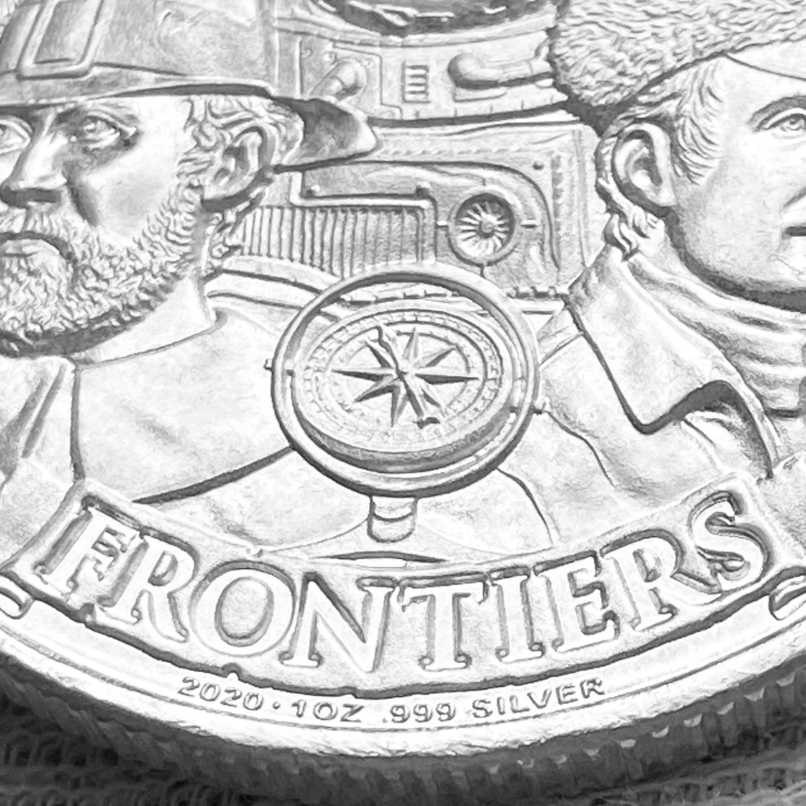 🇺🇸  1oz 999AG ❗️ Pilgrims - Frontiers   ❗️stříbrná mince - novinka - Numismatika