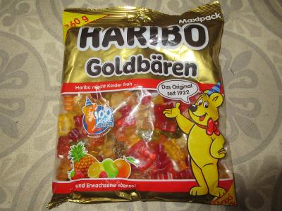 haribo .želé cukríky-medvedíky 360 ,g