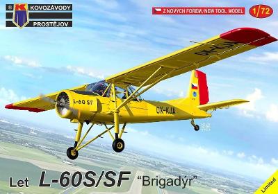 Let L-60S / SF  'Brigadýr' (4x camo) - Kovozávody Prostějov 1:72