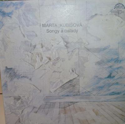 MARTA KUBIŠOVÁ: SONGY A BALADY, REEDICE 89 2; TOP STAV