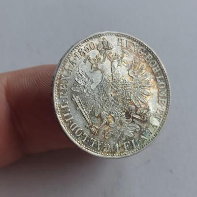 Zlatník 1860 B - Kremnice   . R !  Sbírkový stav + patina 