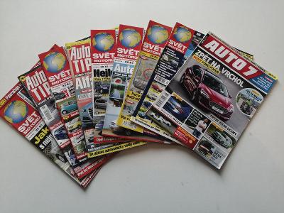 Časopisy o autech - 9 kusů