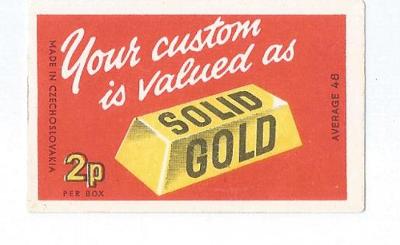 K.č. 5-K-2241 Solid Gold... krabičková, dříve k.č. 2202.