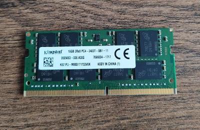 SODIMM DDR4 16GB 2400MHz Kingston