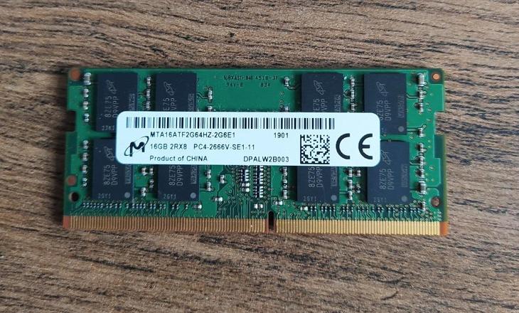 SODIMM DDR4 16GB 2666MHz micron - Notebooky, příslušenství